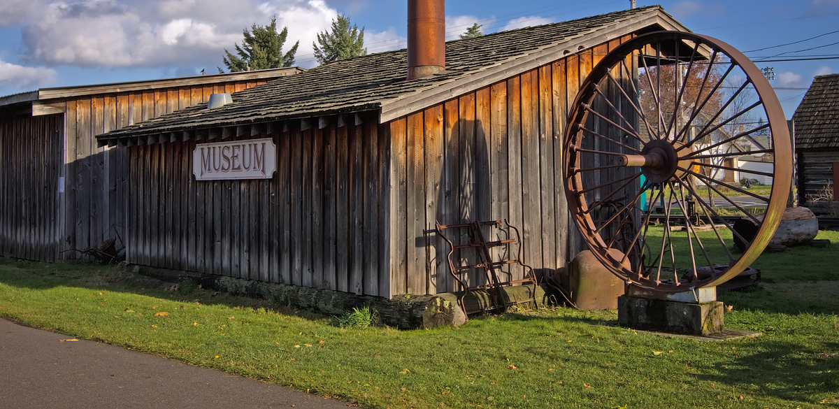 Historic depot building